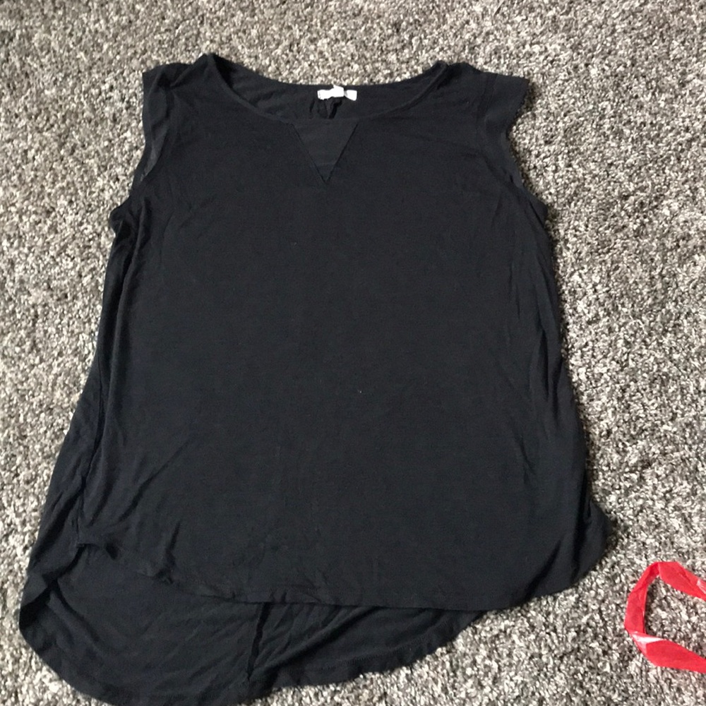 Black long tank